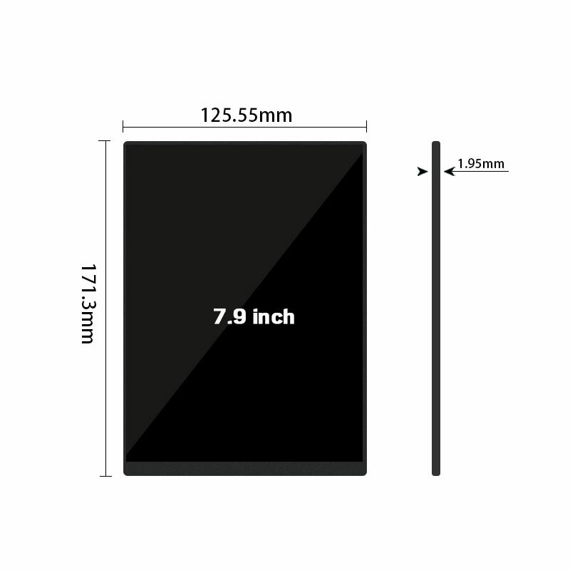 MIPI-pantalla LCD de 7,9 pulgadas LQ079L1SX01, resolución de 1536x2048, brillo 460, contraste 1000:1, venta directa
