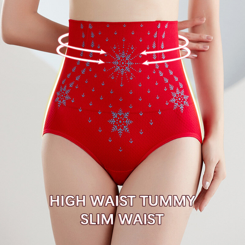 Flarixa Plus Size High Waist Shaping Panties Shaper Seamless Women's Panties Tummy Hip Lift Slimming Underwear Corset Shapewear