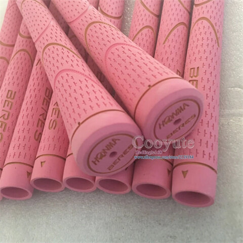 HONMA-empuñaduras de goma para palos de Golf para mujer, Color rosa, 9/13 piezas, de madera