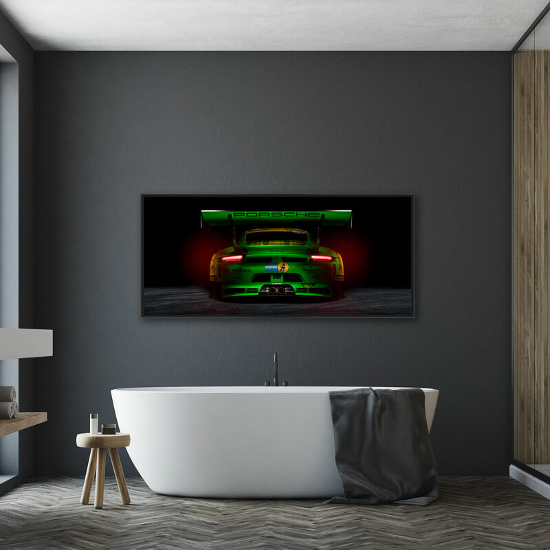 Manthe-racing stampa artistica GT3 R Grello Racing Car stampa Poster tela pittura decorazioni per la casa immagine da parete per soggiorno