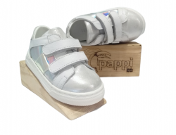 Pappikids Model (274) Meisjes Orthopedische Lederen Sneakers