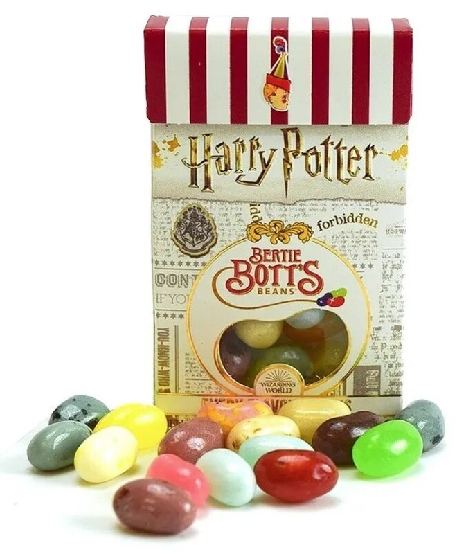 Set box Harry Potter Belly Bertie Bott's 35 C. (3 piezas) Gelatina de marmalada para mascar para niños, gelatina HALAL, mermelada y bayas, vitaminas para postres, dulces, Marmelad, Show Store