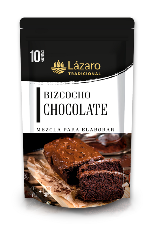 Lazarus fatto di 300g di torta al cioccolato, mescolare per fare biscotti, muffin, cupcake,. Di cioccolato.