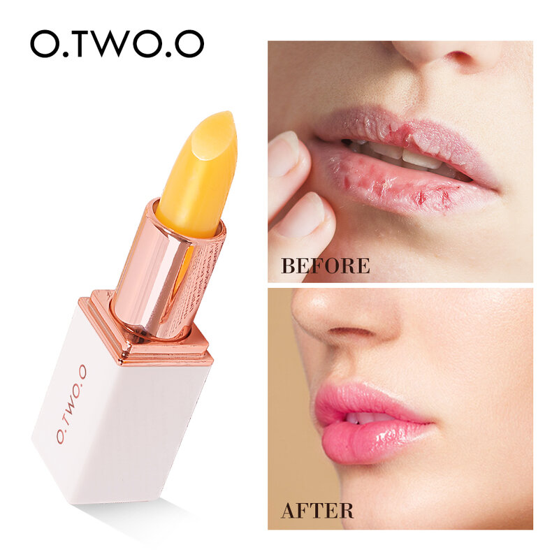 O.TWO.O Kleuren Steeds veranderende Lippenbalsem Lippenstift Langdurige Hygiënische Hydraterende Lipstick Anti Aging Make-Up Lip Care