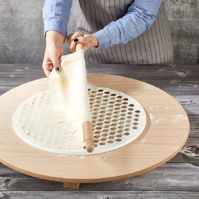 Ravioli Maker Making Patty Dough Press Manti Mould Pelmeni Pasta Safe Cartonbox Mold Dumpling Kitchen Tools Cuisine DIY 200 Hole
