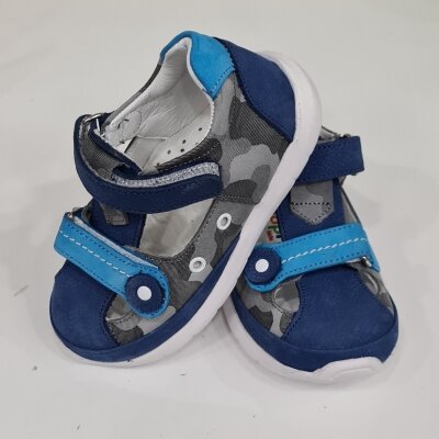 Pappikids-zapatos ortopédicos de cuero para primer paso, modelo (026), para niño