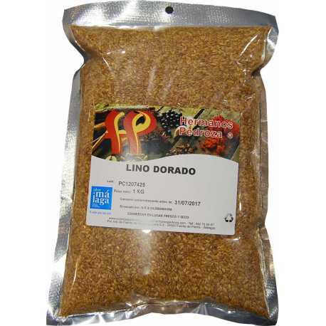 Lino dorado semillas 1 kg - ESPECIAS PEDROZA