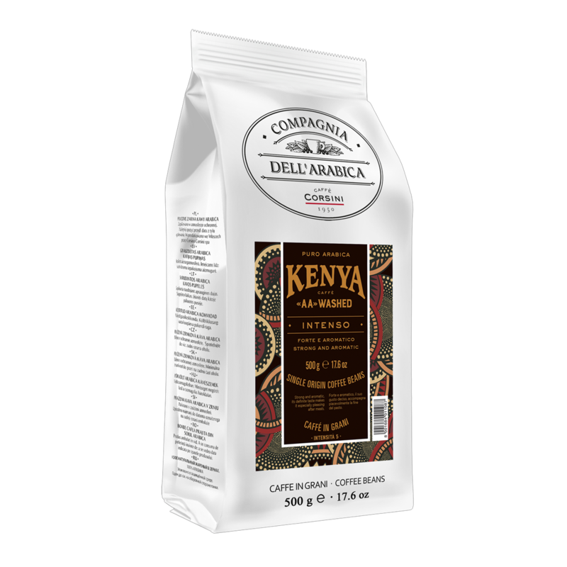 Кофе в зернах Compagnia Dell'Arabica Kenya "AA" Washed Дель арабика Кения 500 g