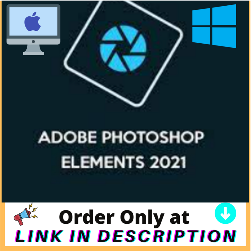 {⭐Adobe Photoshop Elements 2021 Volledige Versie⭐Levenslange Activering⭐Pre Activated⭐}