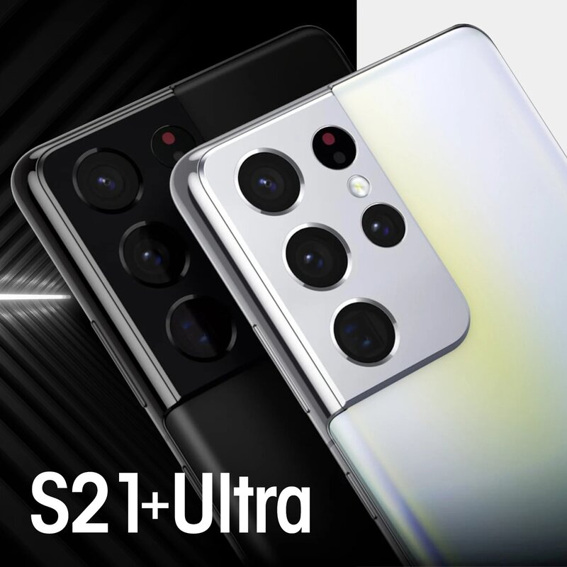 New Version S21 Ultra 5G  Smartphone 6800mAh  16GB+512GB Unlock android cellphones Mobile Phones Global Version