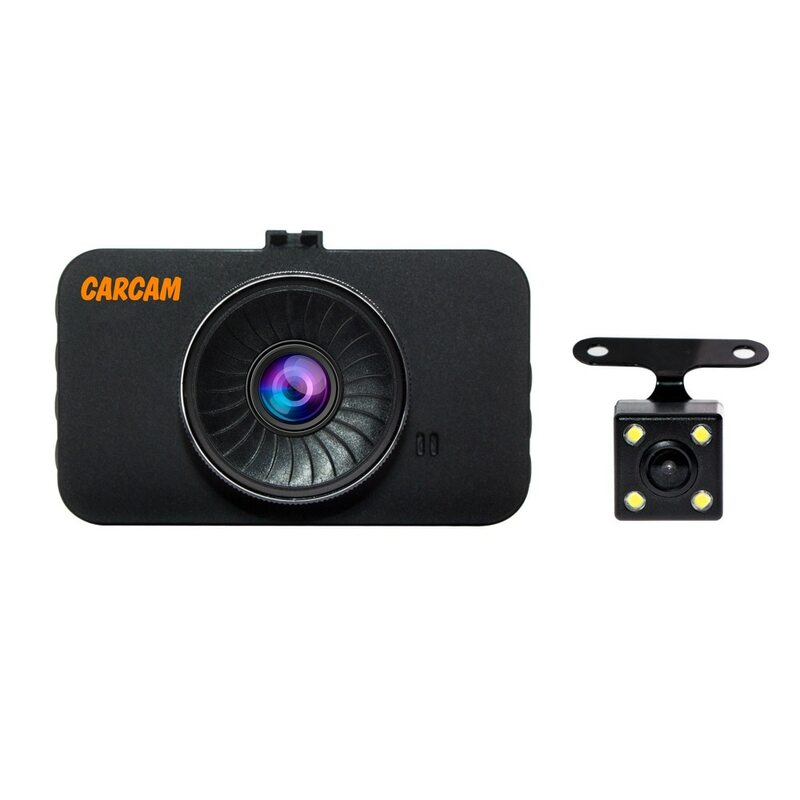 Auto DVR full HD video recorder carcam F3 con telecamera in più