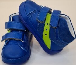 Pappikids modelo (352) menino primeiro passo sapatos de couro ortopédico