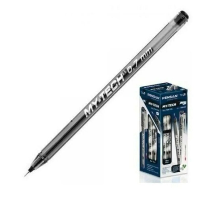 Bolígrafo de punta de escritura de 0,7mm, bolígrafo de tinta negra de Hecho en Turquía la mejor calidad, recarga de papelería escolar para estudiantes, suministros de oficina