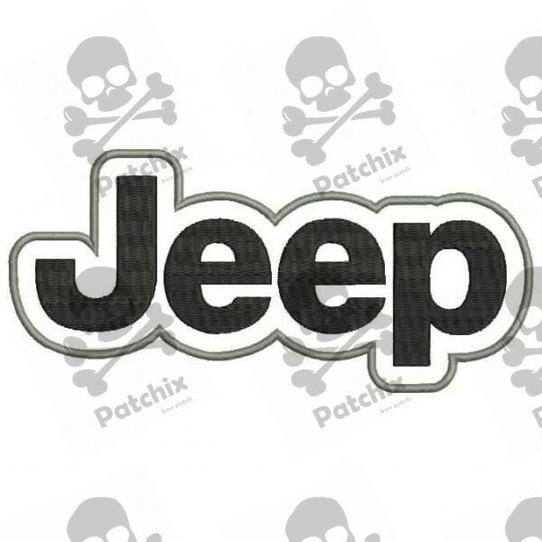 Jeep Ijzer Patch Toppa Ricamata Gestickter Patch Brode Remendo Bordado Parche Bordado