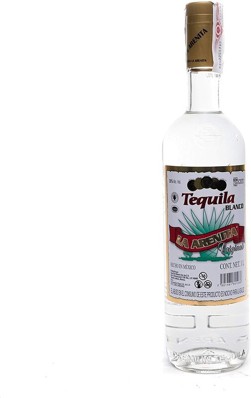 Tequila Plata 1L Tequila Blanco Hecho en México Cócteles y Combinados La Arenita