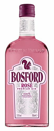 Bouteille BOSFORD rose genève 70 cl, sans espagne, alcool, GYN, GIN rose