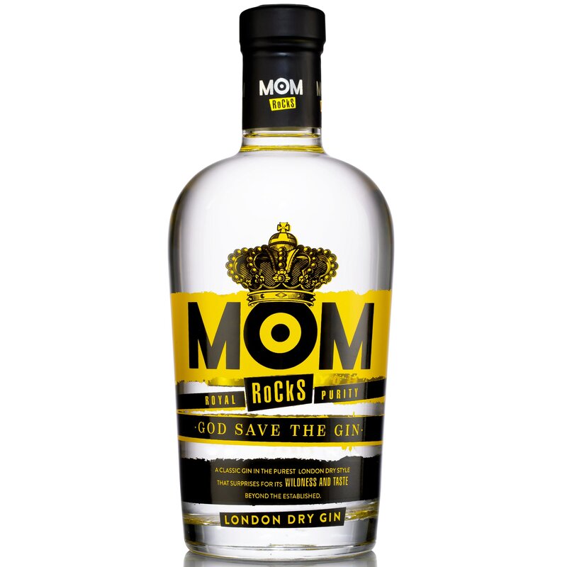 Maman Rocks-genève Premium-boîte de 6 bouteilles de 700 ml-expédition depuis l'espagne-genève-Gin