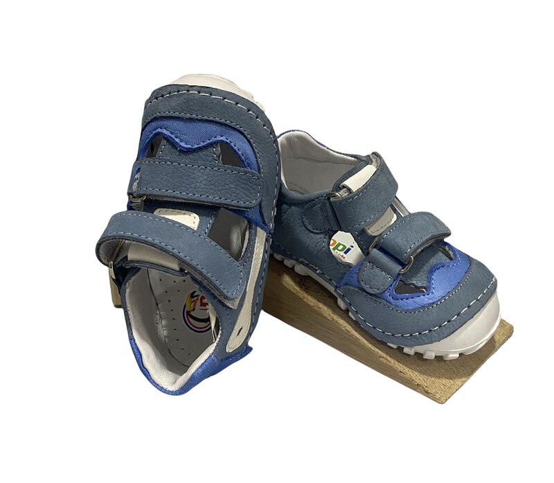 Sepatu Kulit Ortopedik Langkah Pertama Anak Laki-laki Model(K002)