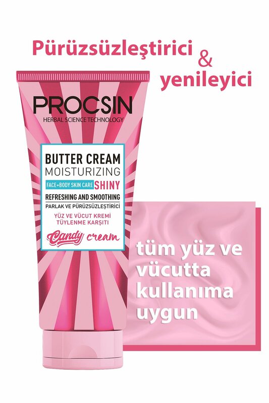 Crema de mantequilla Procsin, 175 ml. Para cara y cuerpo. Crema regeneradora alisadora. Crema antienvejecimiento Hecho de la planta gourmet.