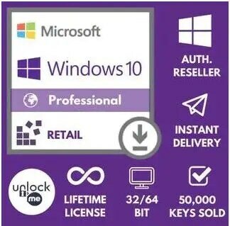 Win 10 pro chave profissional para a entrega do portátil do desktop em casa 3 minutos✅100% original✅