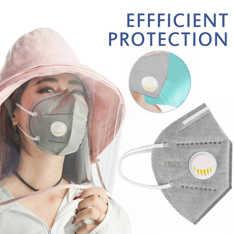 4 Layers KN95 Mask FFP3 FFP2 Safety Dust Respirator Mask Face Masks Mouth Dustproof Protective Mask Kn95 Mask Reuseable mascaril