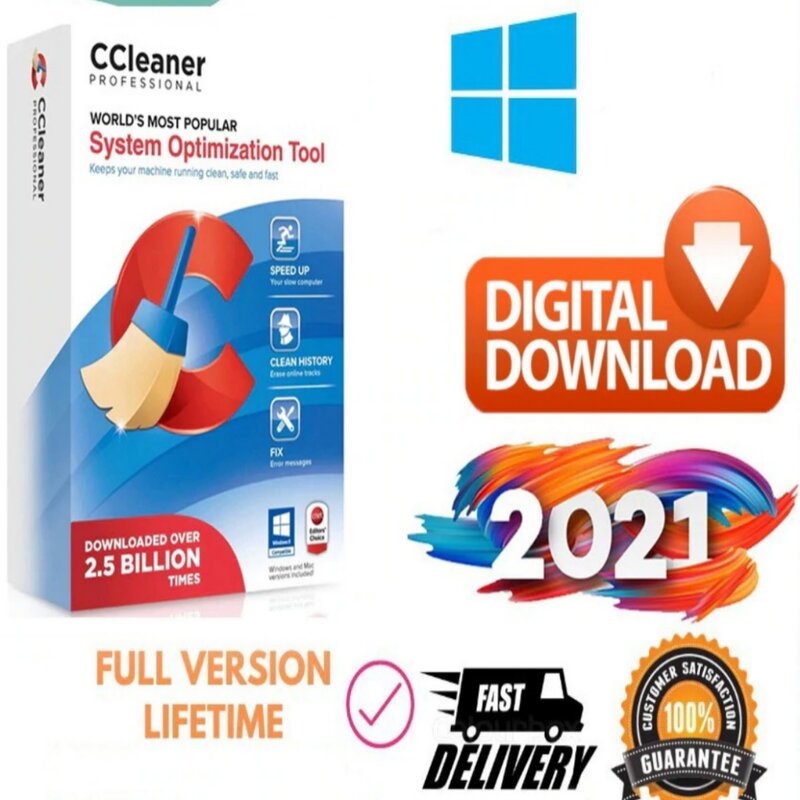 CCleaner Professional Plus 5 | Versione complète à vie | Multilingue | Windows | §