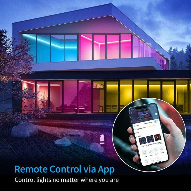 5050 Rgb DC5V Usb Led Strip Verlichting Bluetooth App 24 Toetsen Afstandsbediening Neon Light Kleurrijke Tv Achtergrond Smart Home verlichting