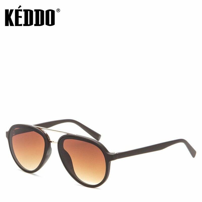 Óculos de sol masculinos brown keddo