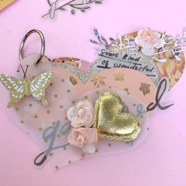Heart Tag Nesting Stackables Cutting Dies