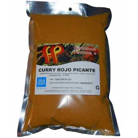 Curry rojo picante 1 Kg - ESPECIAS PEDROZA