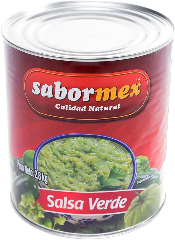 Мексиканский соус Savormex, зеленый, 2,8 кг