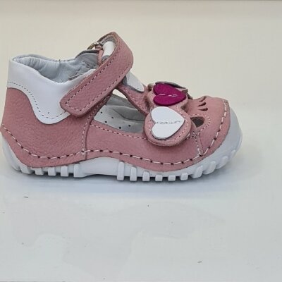 Pappikids-zapatos ortopédicos de cuero para niñas, calzado de primeros pasos, modelo (042HH)