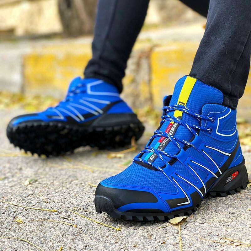 Gore-Tex Outdoor Trekking Men Women High Top Hiking Shoes 2021 Durable Waterproof Non-slip Outdoor Climbing Trekking Shoes