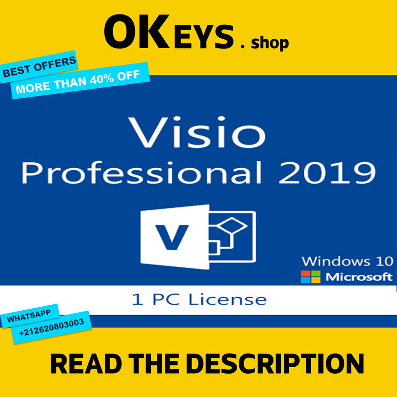{Visio 2019 Professional License Key}