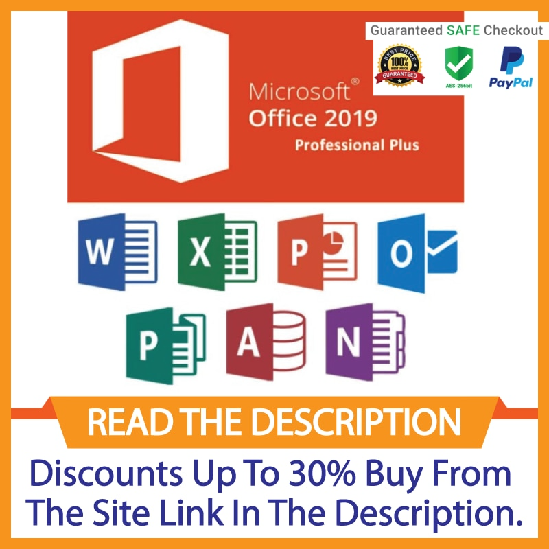 {Microsoft Office 2019 Professional Plus Levenslange Activering}