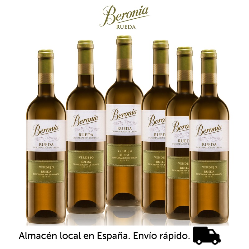 Beronia Wiel-Witte Wijn-Doen Wiel-Doos Van 6 750 Ml Flessen-Verzending Uit Spanje-wijn-Wit