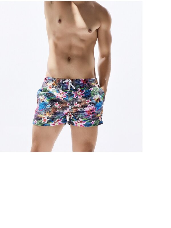 Cody Lundin 2022สไตล์ใหม่พิมพ์ระเหิด Drawstring Breathable ผู้ชายกางเกงขาสั้นชายหาด