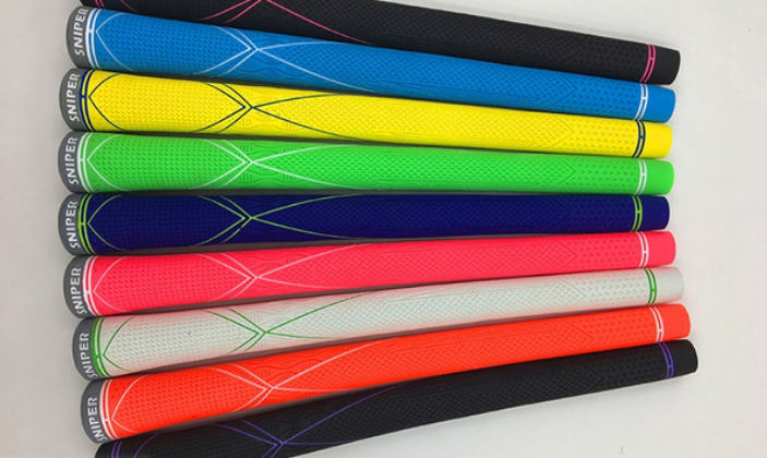 새로운 골프 그립 범용 고무 9 색 하이브리드 골프 클럽 그립 우수한 품질 안티 슬립 착용