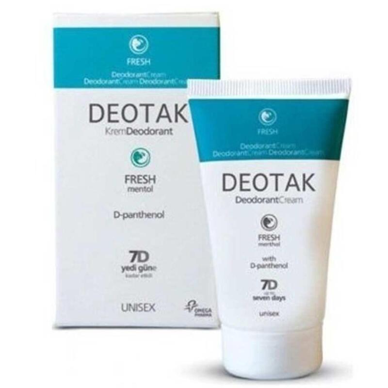 Deotak-crema fresca desodorante, 7 días de frescura, 35 ml