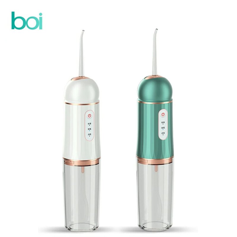 [Boi] IPX7 – irrigateur buccal électrique intelligent, buse cachée, grande capacité, réservoir d'eau amovible, blanchiment des dents, nettoyeur de fil dentaire