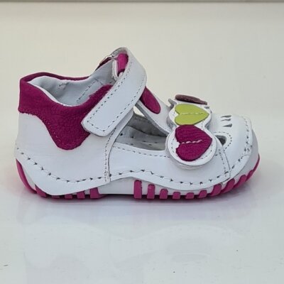 Pappikids-zapatos ortopédicos de cuero para niñas, calzado de primeros pasos, modelo K001