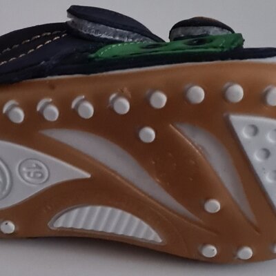 Модель Pappikids (0122) ортопедическая кожаная обувь для мальчиков