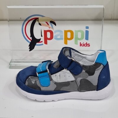 Pappikids Model(026) scarpe ortopediche in pelle primo passo da ragazzo