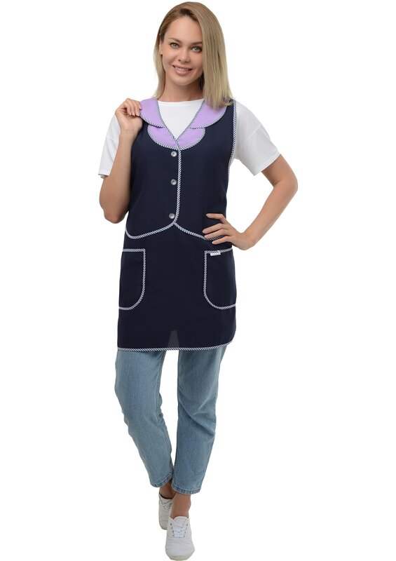 Women's work apron for the seller ivuniforma waistcoat