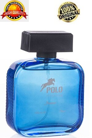 Голубой мужской парфюм Polo 55 Polofpm002 100 мл