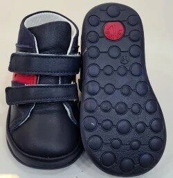 Sepatu Kulit Ortopedi Langkah Pertama Anak Laki-laki Model(351)