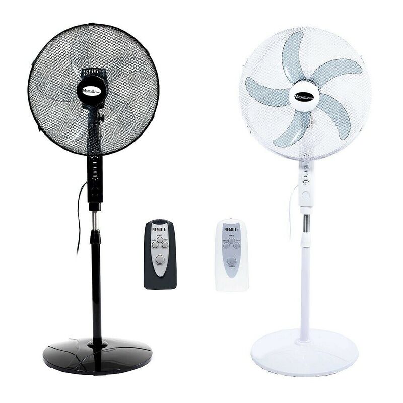 Stand fan with remote control distance 50W 16 inch 3 speed timer MP-V16M
