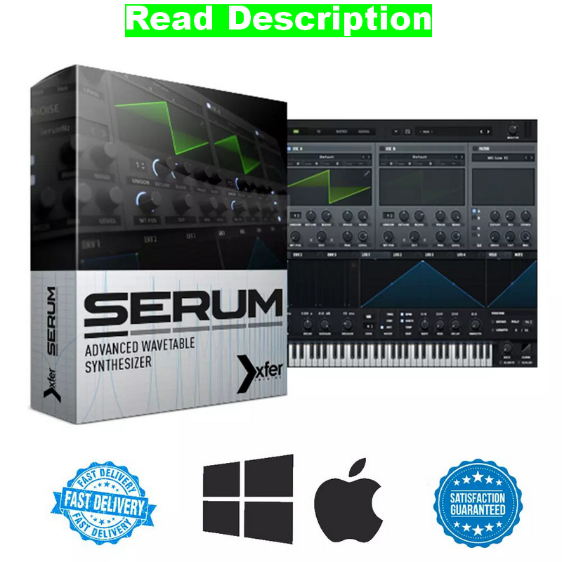 {Xfer Records Serum & Serum Fx✅Win & Mac✅Global Levensduur✅✔️}