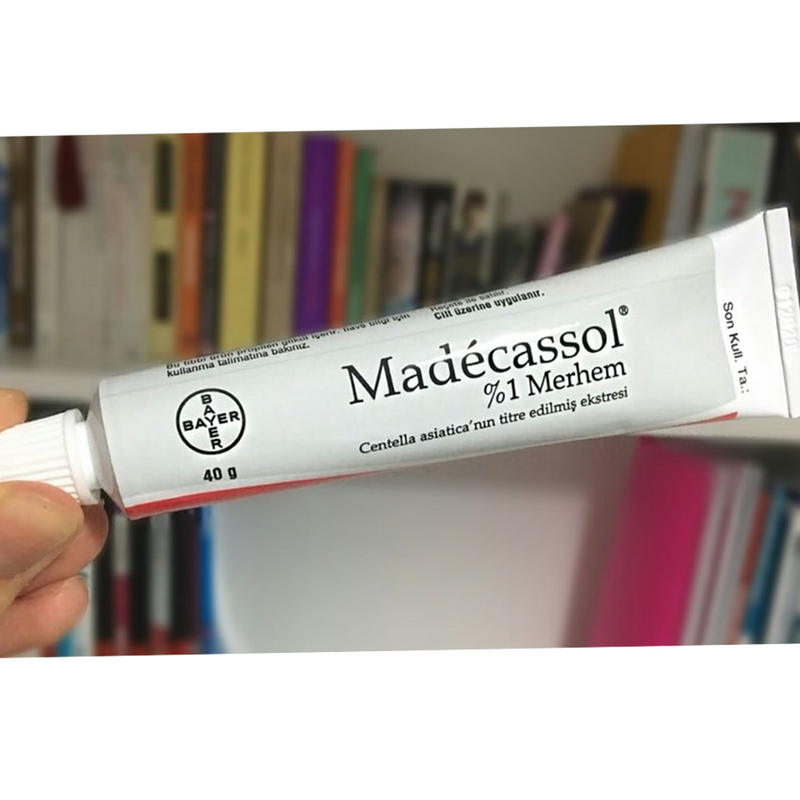 Madecassol-Crema de efecto mágico, bálsamo de Sikatrizan, Centella asiática, regenerador móvil, acné, lesión de acné, heridas en la piel, 40 g