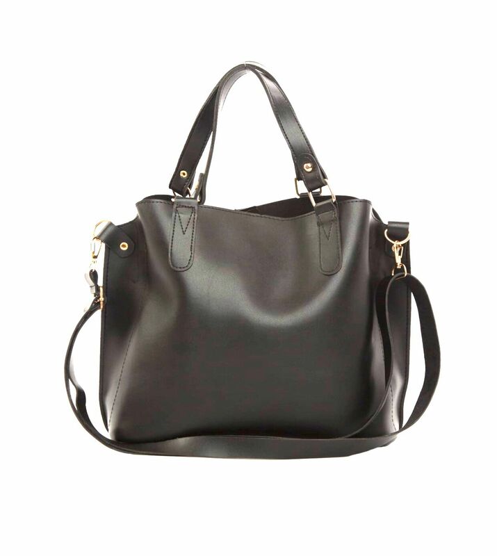 Wonder Bag para mujer, bolsa con tres compartimentos, diseño detallado, 32x23x16cm